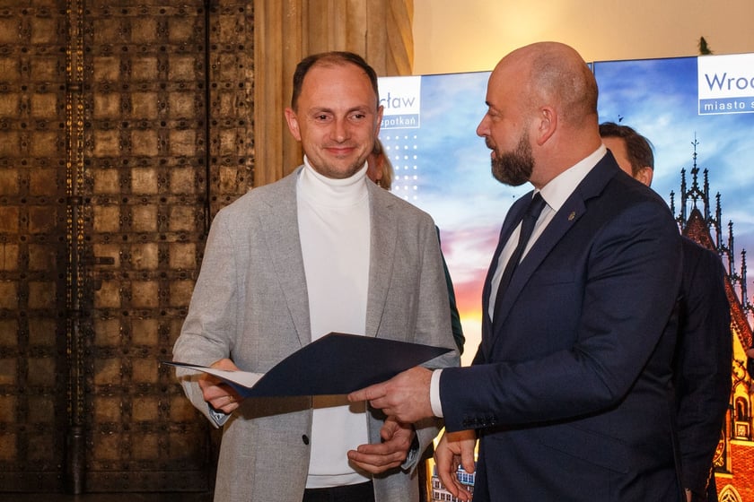 Spotkanie prezydenta Jacka Sutryka z branżą turystyczną Wrocławia