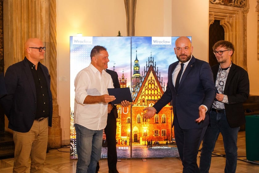 Spotkanie prezydenta Jacka Sutryka z branżą turystyczną Wrocławia