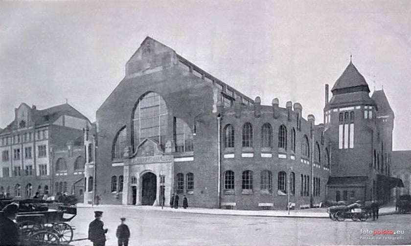 Hala Targowa we Wrocławiu, rok 1909