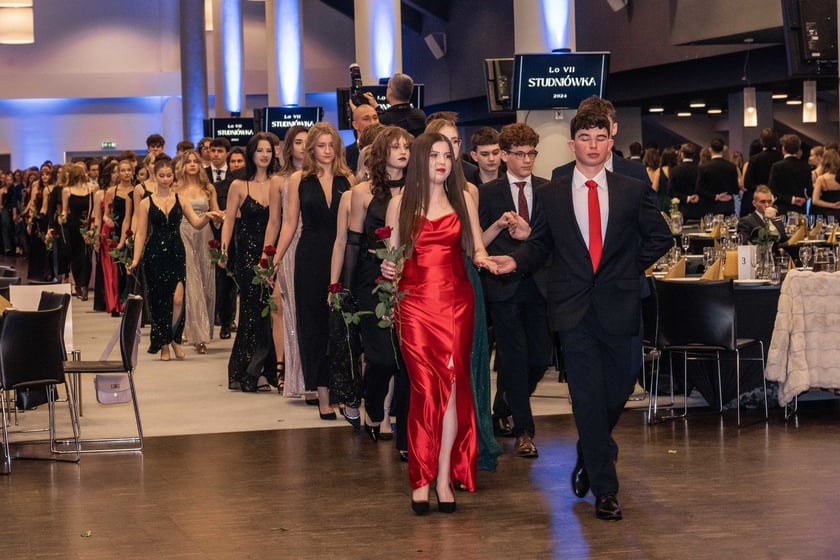 Studniówka maturzystów VII LO we Wrocławiu