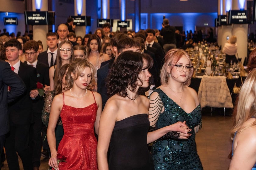 Studniówka maturzystów VII LO we Wrocławiu