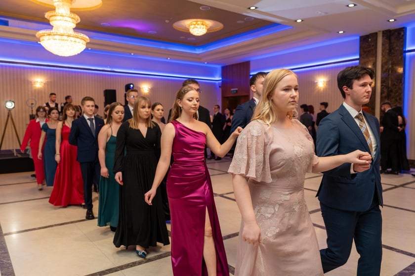 Studni&oacute;wka uczni&oacute;w Technikum nr XV im. Marii Skłodowskiej-Curie we Wrocławiu w Hotelu Haston (3 lutego 2024)
