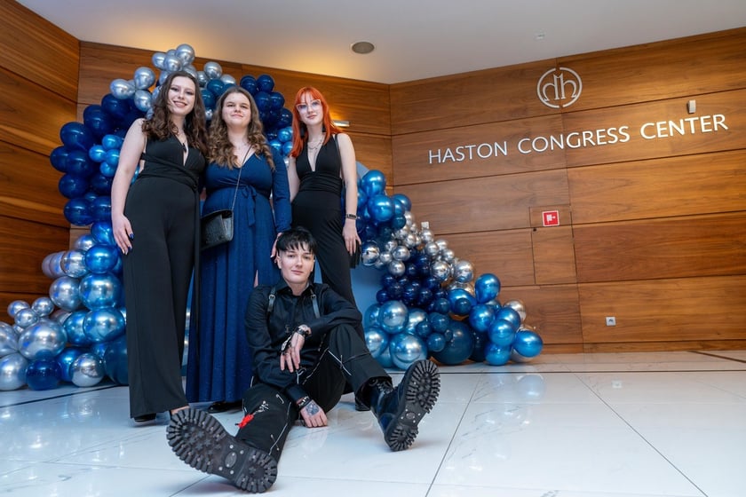 Studni&oacute;wka uczni&oacute;w Technikum nr XV im. Marii Skłodowskiej-Curie we Wrocławiu w Hotelu Haston (3 lutego 2024)