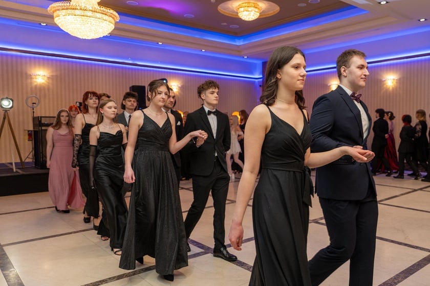 Studni&oacute;wka uczni&oacute;w Technikum nr XV im. Marii Skłodowskiej-Curie we Wrocławiu w Hotelu Haston (3 lutego 2024)