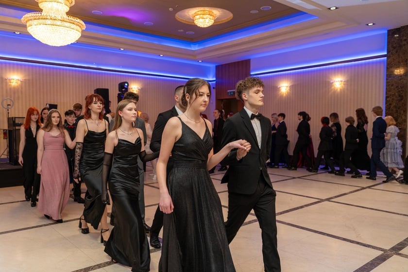 Studni&oacute;wka uczni&oacute;w Technikum nr XV im. Marii Skłodowskiej-Curie we Wrocławiu w Hotelu Haston (3 lutego 2024)