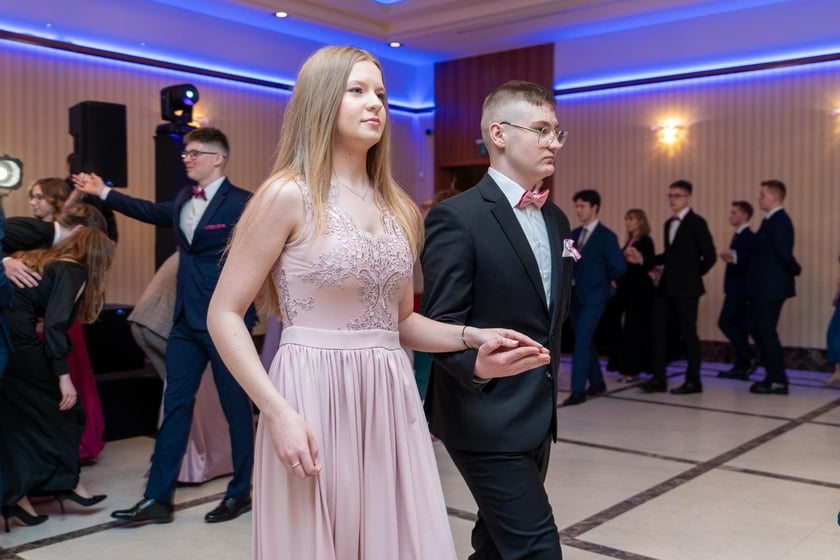 Studni&oacute;wka uczni&oacute;w Technikum nr XV im. Marii Skłodowskiej-Curie we Wrocławiu w Hotelu Haston (3 lutego 2024)