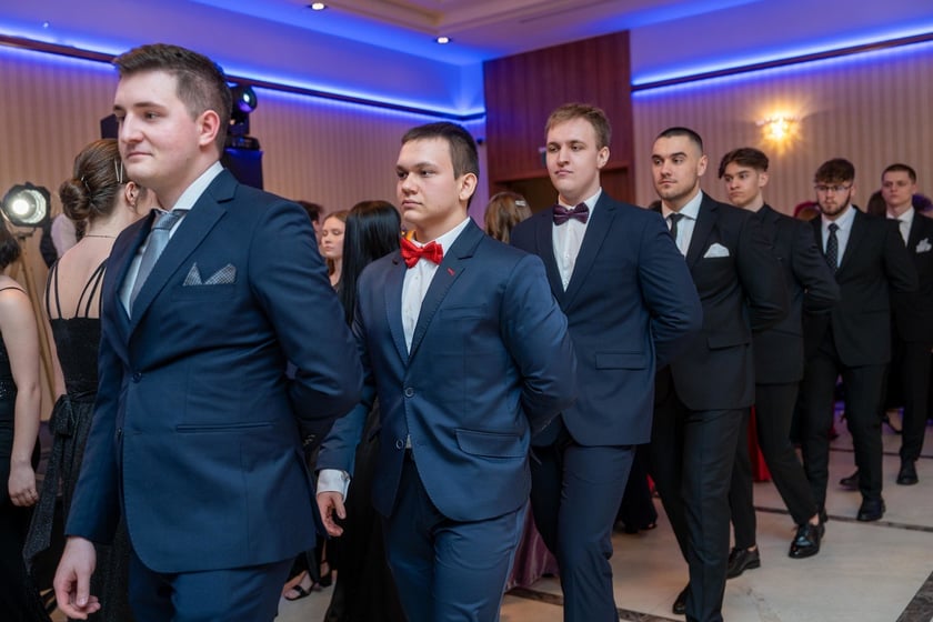 Studni&oacute;wka uczni&oacute;w Technikum nr XV im. Marii Skłodowskiej-Curie we Wrocławiu w Hotelu Haston (3 lutego 2024)