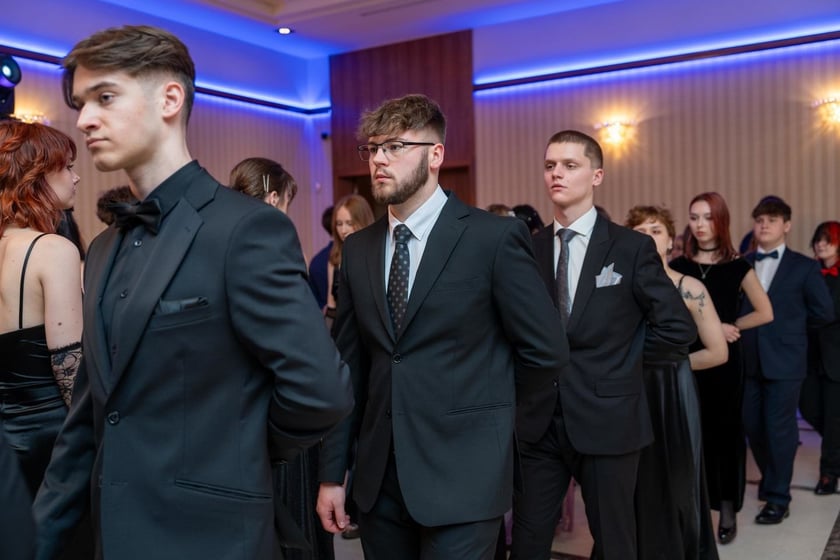 Studni&oacute;wka uczni&oacute;w Technikum nr XV im. Marii Skłodowskiej-Curie we Wrocławiu w Hotelu Haston (3 lutego 2024)