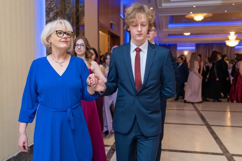 Studni&oacute;wka uczni&oacute;w Technikum nr XV im. Marii Skłodowskiej-Curie we Wrocławiu w Hotelu Haston (3 lutego 2024)