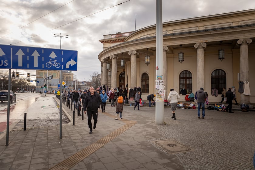 Targowisko na Świebodzkim - luty 2024