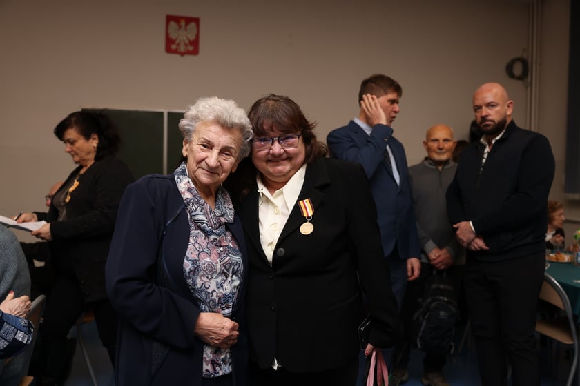 Noworoczne spotkanie Stowarzyszenia Polaków Represjonowanych przez III Rzeszę oraz Klubu Ludzi ze Znakiem "P". Wrocław, 07.02.2024