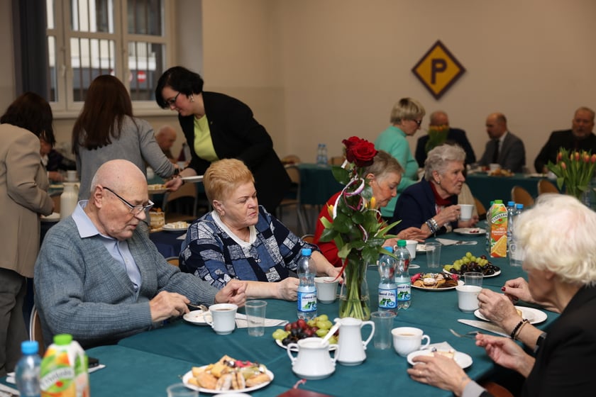 Noworoczne spotkanie Stowarzyszenia Polaków Represjonowanych przez III Rzeszę oraz Klubu Ludzi ze Znakiem "P". Wrocław, 07.02.2024