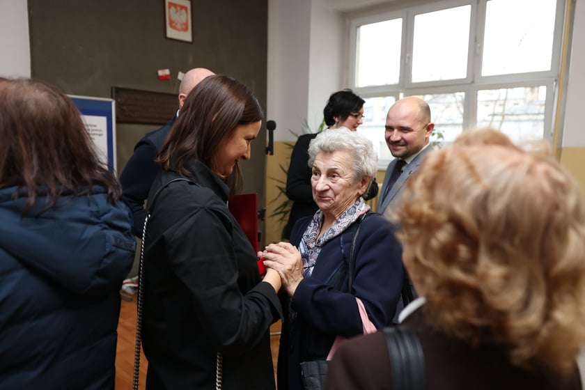 Noworoczne spotkanie Stowarzyszenia Polaków Represjonowanych przez III Rzeszę oraz Klubu Ludzi ze Znakiem "P". Wrocław, 07.02.2024
