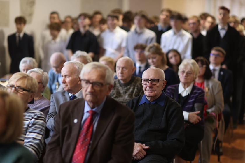 Noworoczne spotkanie Stowarzyszenia Polaków Represjonowanych przez III Rzeszę oraz Klubu Ludzi ze Znakiem "P". Wrocław, 07.02.2024