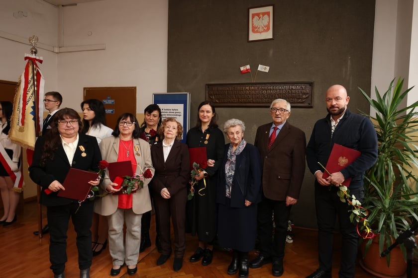 Noworoczne spotkanie Stowarzyszenia Polaków Represjonowanych przez III Rzeszę oraz Klubu Ludzi ze Znakiem "P". Wrocław, 07.02.2024