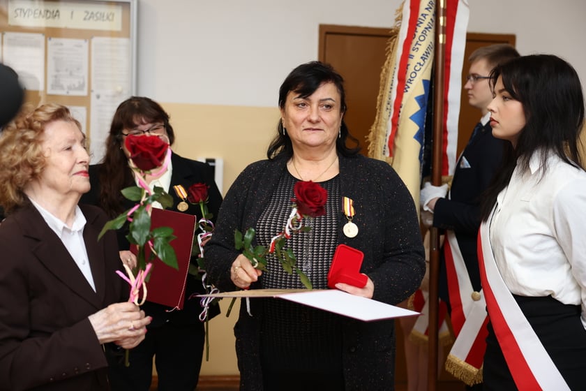 Noworoczne spotkanie Stowarzyszenia Polaków Represjonowanych przez III Rzeszę oraz Klubu Ludzi ze Znakiem "P". Wrocław, 07.02.2024