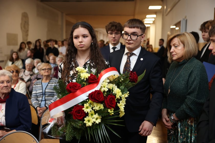 Noworoczne spotkanie Stowarzyszenia Polaków Represjonowanych przez III Rzeszę oraz Klubu Ludzi ze Znakiem "P". Wrocław, 07.02.2024