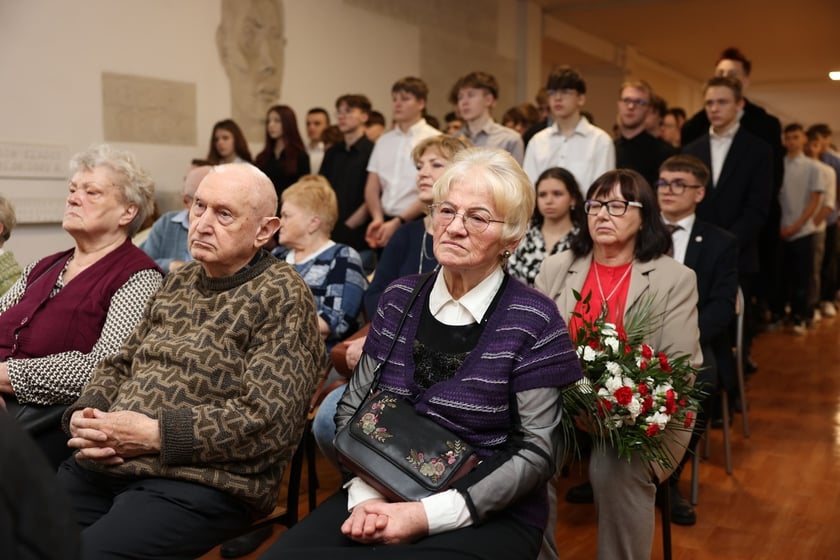 Noworoczne spotkanie Stowarzyszenia Polaków Represjonowanych przez III Rzeszę oraz Klubu Ludzi ze Znakiem "P". Wrocław, 07.02.2024