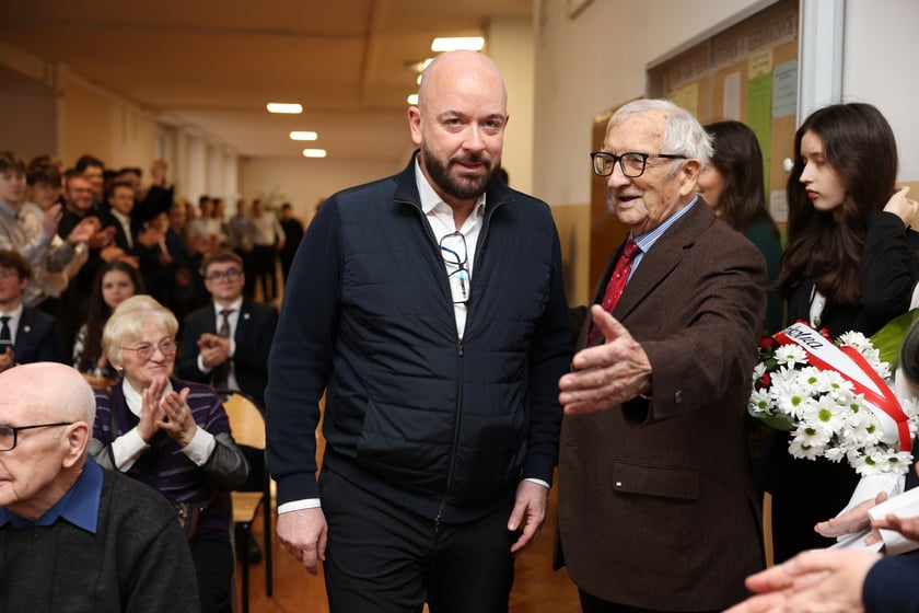 Noworoczne spotkanie Stowarzyszenia Polaków Represjonowanych przez III Rzeszę oraz Klubu Ludzi ze Znakiem "P". Wrocław, 07.02.2024