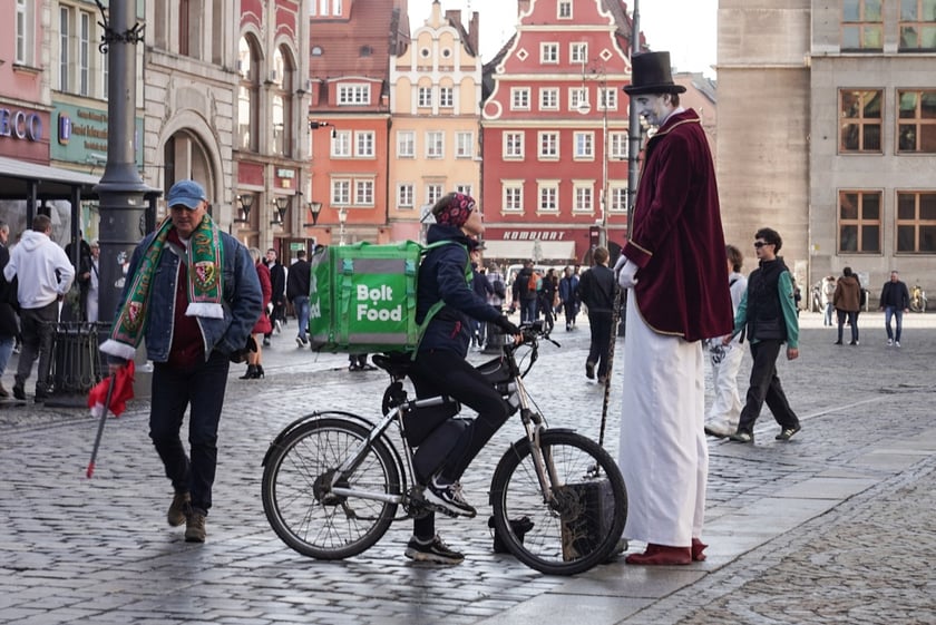 Ciepłe popołudnie we Wrocławiu, luty 2024