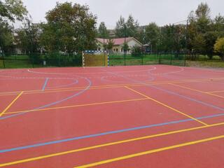 Boisko w Zespole Szk&oacute;ł nr 3 przy ul. Szkockiej