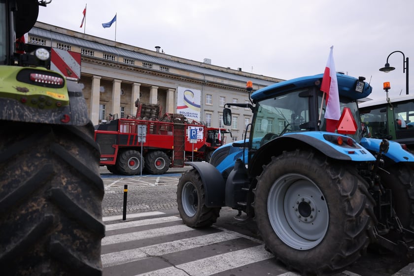 Strajk rolników 15 lutego w centrum Wrocławia