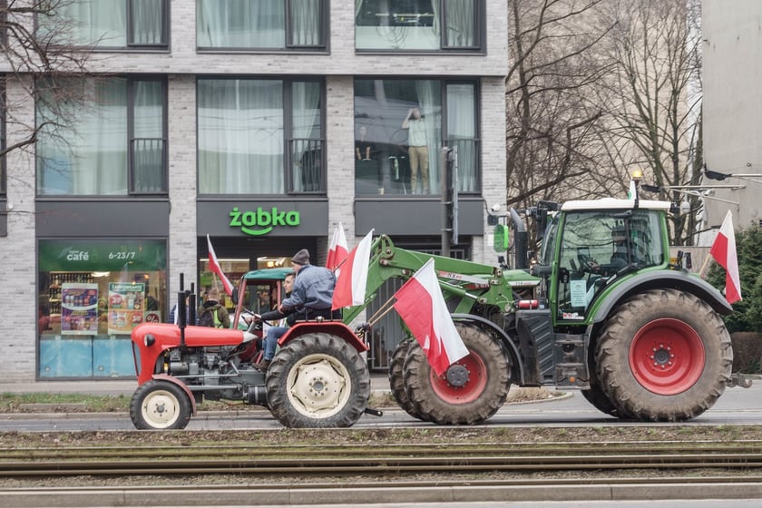 Protest rolnik&oacute;w 15 lutego we Wrocławiu
