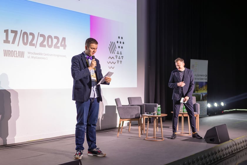 Konferencja &bdquo;Otwarte głowy&rdquo; we Wrocławskim Centrum Kongresowym &ndash;&nbsp;Jan Gawroński, społeczny zastępca Moniki Hornej-Cieślak, Rzeczniczki Praw Dziecka&nbsp;