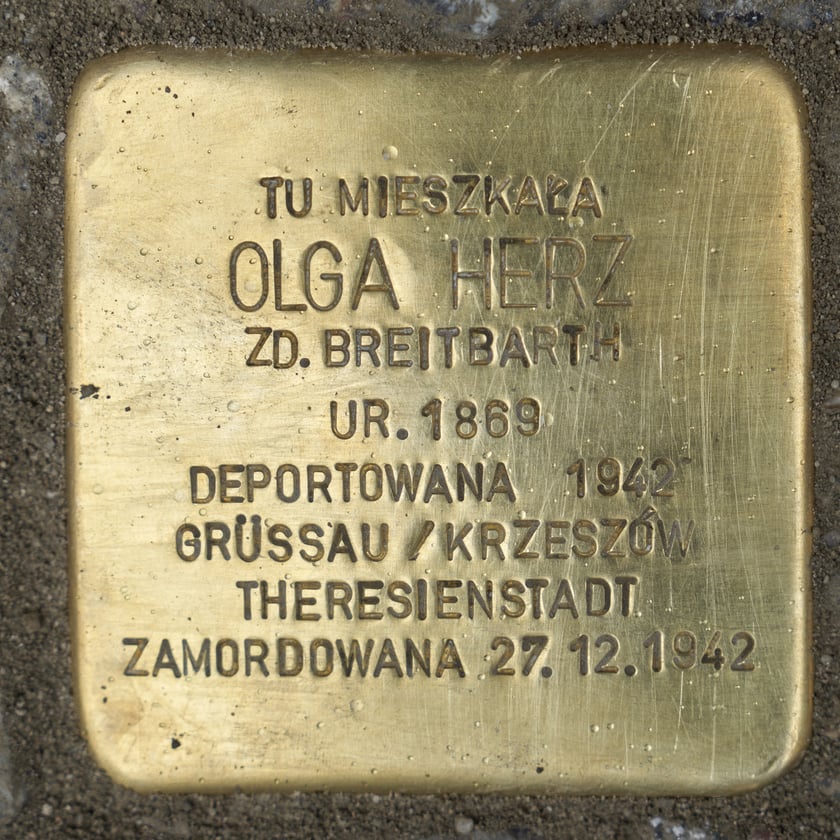 Uroczystość wmurowania kamieni pamięci odbyła się na pl. Solnym we Wrocławiu