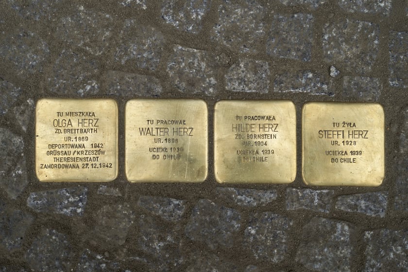 Uroczystość wmurowania kamieni pamięci odbyła się na pl. Solnym we Wrocławiu
