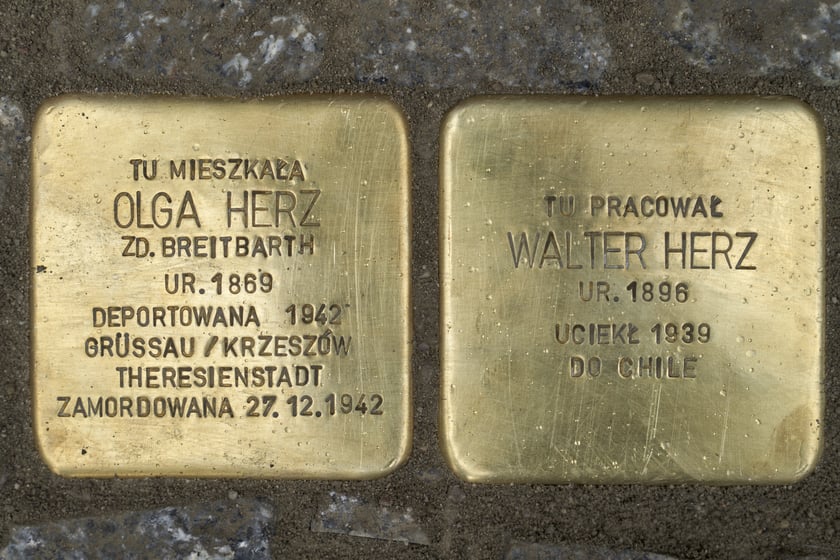 Uroczystość wmurowania kamieni pamięci odbyła się na pl. Solnym we Wrocławiu