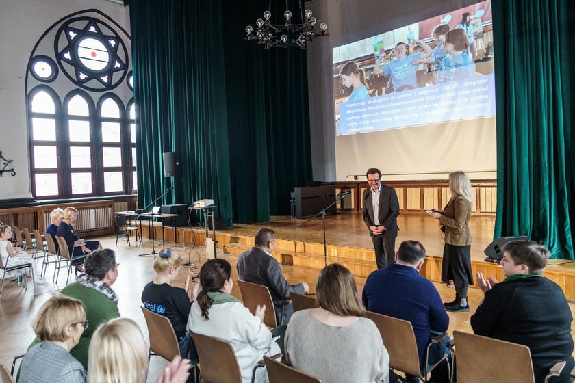 Spotkanie UM Wrocławia z przedstawicielami UNICEF-u