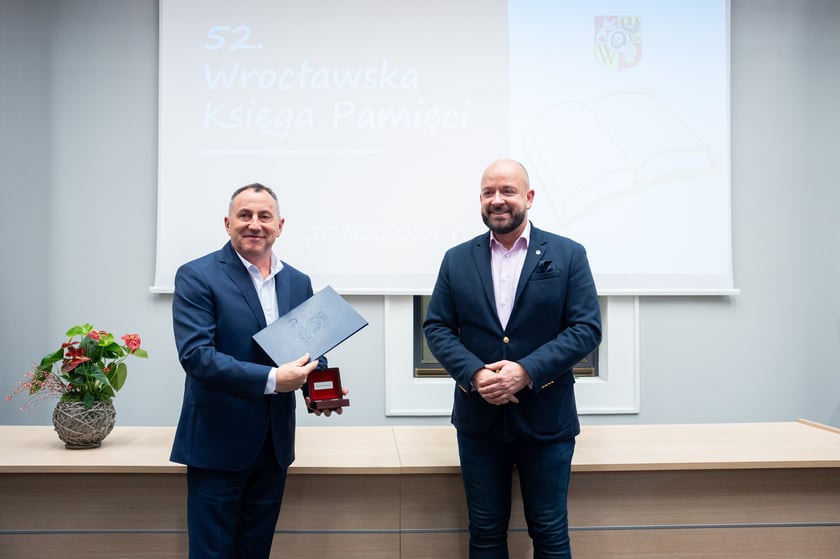 52. Wrocławska Księga Pamięci uhonorowała zasłużonych działaczy różnych dziedzin