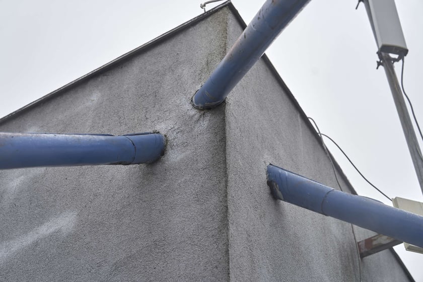 Pierwszy dzień badań konstrukcji Trzonolinowca, 22 lutego 2024 roku