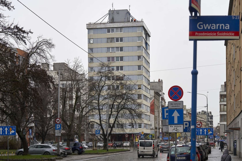Pierwszy dzień badań konstrukcji Trzonolinowca, 22 lutego 2024 roku