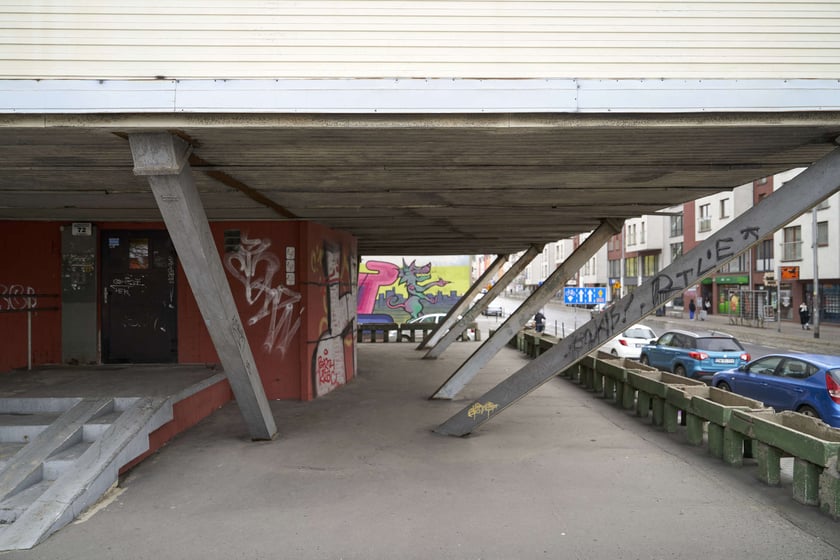 Pierwszy dzień badań konstrukcji Trzonolinowca, 22 lutego 2024 roku