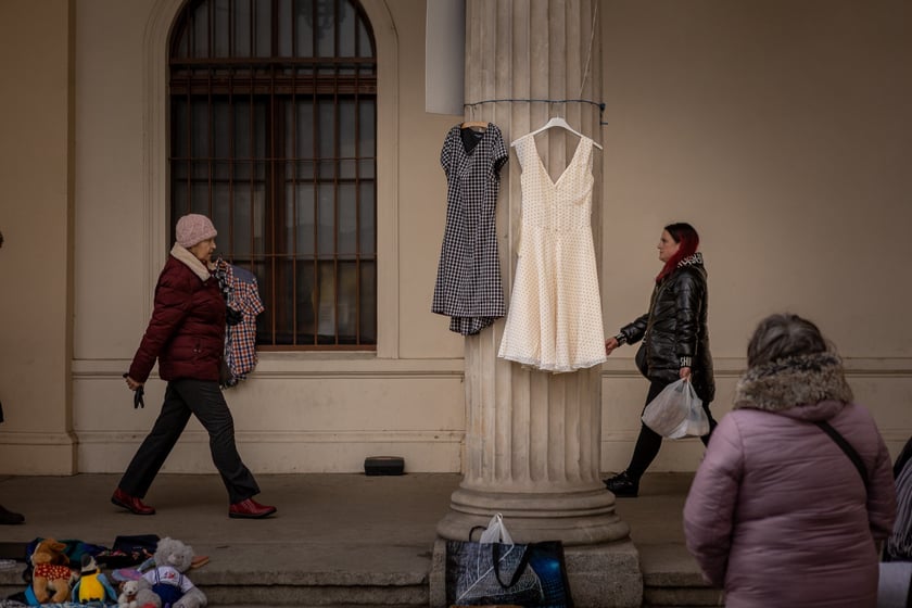 Bazar na dworcu Świebodzkim, luty 2024