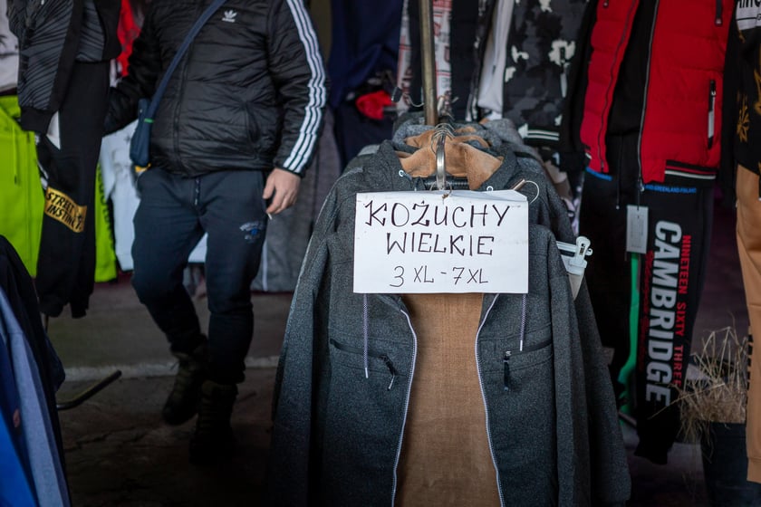 Bazar na dworcu Świebodzkim, luty 2024