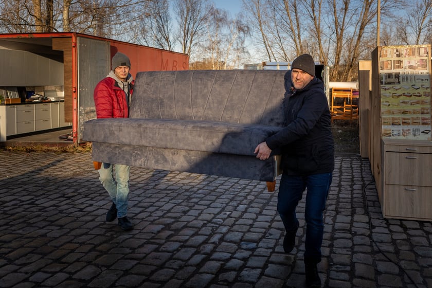 Bazar na dworcu Świebodzkim, luty 2024