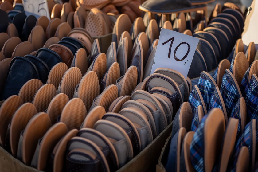 Bazar na dworcu Świebodzkim, luty 2024
