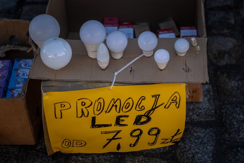 Bazar na dworcu Świebodzkim, luty 2024