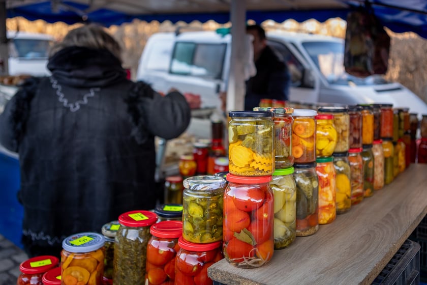 Bazar na dworcu Świebodzkim, luty 2024