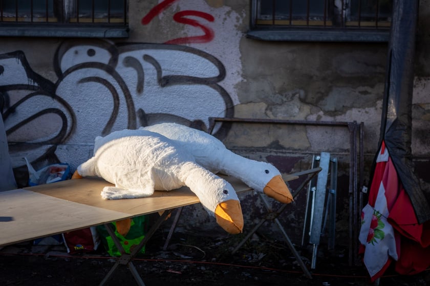 Bazar na dworcu Świebodzkim, luty 2024