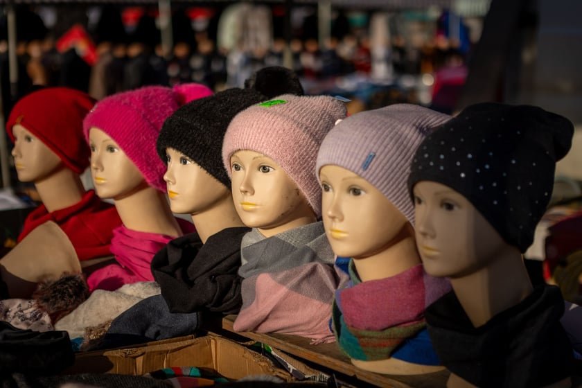 Bazar na dworcu Świebodzkim, luty 2024