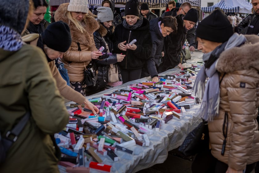 Bazar na dworcu Świebodzkim, luty 2024