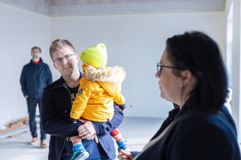 Dzień otwarty w budowanej placówce przy ul. Rajskiej