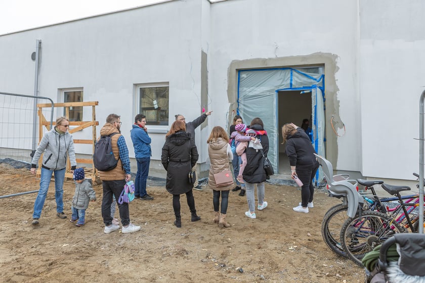 Dzień otwarty w budowanej placówce przy ul. Rajskiej