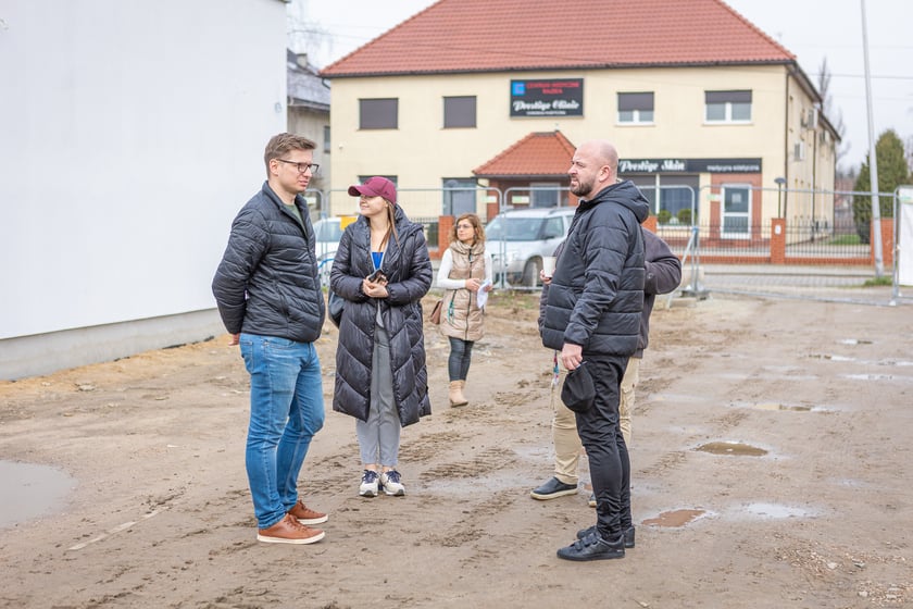 Dzień otwarty w budowanej placówce przy ul. Rajskiej