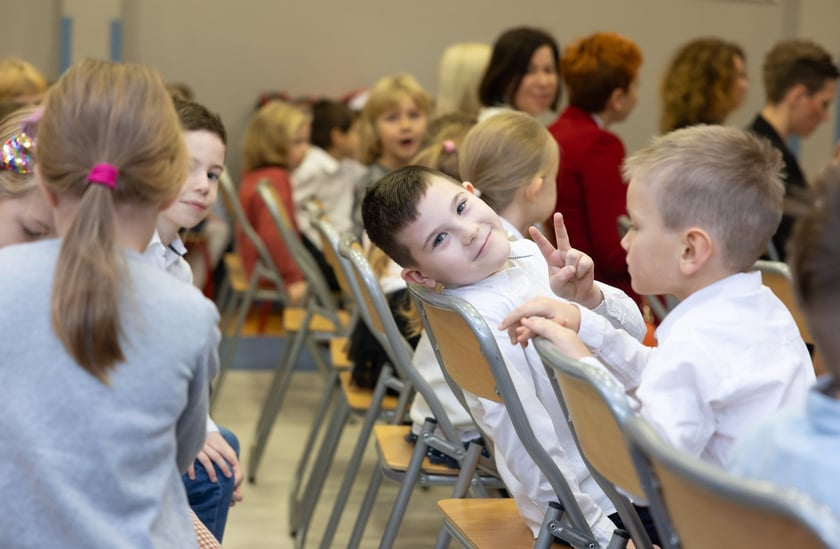 Zaprzysiężenie Przedszkolnej Rady Dzieci w listopadzie 2023