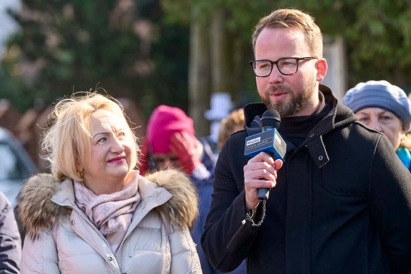 Odsłonięcie krasnali na Jagodnie, Wrocław 9 marca 2024